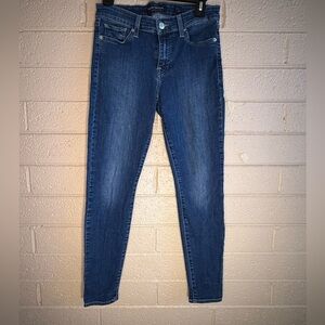 Lucky Brand Women's Skinny Jeans - Dark Blue